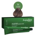 Coloração Creme Permanente Vegana 7.1 Louro Natural Acinzentado - Acquaflora