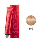 Coloração Igora Royal 60g - 9-0 Louro Extra Claro Natural
