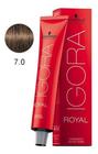 Coloração Igora Royal 7-0 Louro Médio Natural 60g