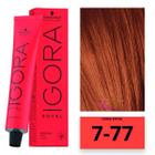 Combo 2 tintas igora 7-77(louro medio cobre extra) +2 agua oxigenada vol 30  - Tinta de Cabelo - Magazine Luiza