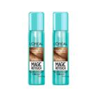 Coloraçao Loreal Magic Retouch 75Ml Spray Louro Escuro - 2Un