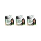 Coloraçao Natucor 1.01 Preto Carvao - Kit Com 3Un