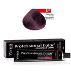 Coloração Professional Color 8.26 Louro Claro Irisado Avermelhado Marsala 60g - Yamá