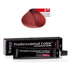 Coloração Professional Color 8.66 Louro Claro Vermelho Intenso 60g - Yamá