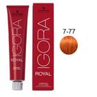 Coloração schwarzkopf igora royal 7.77 louro médio cobre extra - 60g