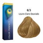 Coloração Wella Color Perfect 8/3 Louro Claro Dourado