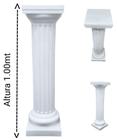 Coluna grega (1 metro) para decoração na cor branco