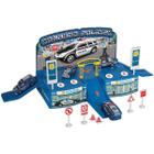 Comando Policial com Carrinho Playset Policia Braskit