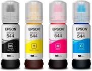 combo 04 tintas T544 CMYK Para impressora L3250, L3210, L5290, L5590, L3150, L3110, L5190 tank - Eps0n