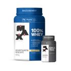 Combo 100% Whey 900g e Creatina Monohidratada 120 Caps - Max Titanium