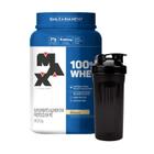 Combo 100% Whey Pote 900g e Coqueteleira 700mL - Max Titanium