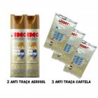 COMBO 2 Anti Traça Jimo 300ml + 3 Cartelas Anti Traça Jimo