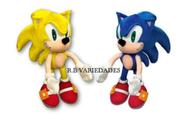 Boneco Sonic Azul Vermelho Preto Rosa Amarelo Knucles Shadow Infantil  Personagens Brinquedo