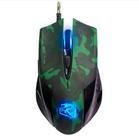 Combo 2 em 1 Mouse 6 botões e Mouse Pad 3.200PI LED 4 COR Cs Go