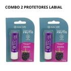 Combo 2 protetores labial  isacare amora e amora