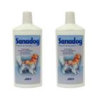 Combo 2 unidades Sanadog Shampoo Terapêutico para Cães 125 ml - Mundo Animal