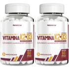 Combo 2 Vitamina K2+d3 Menaquinona 120 Cápsulas Natunéctar