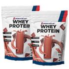 Combo 2 Whey Protein Concentrado Chocolate 900g NEWNUTRITION!!