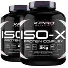 Combo 2x Whey Iso-x Isolado Low Carb Xpro Nutrition - Pote 2 Kilos