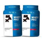 Combo 2x Whey Pro 1kg -max Titanium Whey Concentrado