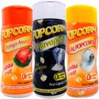 Combo 3 Temperos Pipoca Popcorn Sabores Frango Assado, - Flavored Popcorn