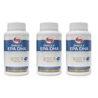Combo 3 Un Omega 3 EPA DHA 120 caps. Vitafor