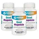 Combo 3 Un Quad Magnesio 60 Capsulas Nutrivitalle