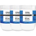 Combo 3un creme massagem corporal neutro 650g dagua natural