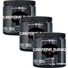 Combo 3X Creatina Creatine 300G Caveira Preta - Black Skull