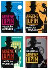 Combo 4 livros Arsène Lupin Ladrão de Casaca + 3