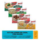 Combo 4 unid Macarrão Arroz Bifum Sem Glúten Lámen 4 Sabores 67g