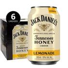 Combo 6 latas Jack Daniel's Honey e Lemonade 330ml