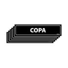 Combo 6 Placas De Sinalização Copa 30x7 Ecom IA - A-412/1 F9e