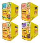 Combo 60un Friskies Sachê 85g Atum/salmão/frango/cordeiro