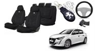 Combo Aconchego Premium Peugeot 208 21-24 +(Capa Volante) + Chaveiro