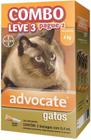 Combo Antipulgas Advocate Gatos (0,4ML) até 4KG