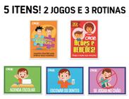 Combo: Autismo - Emoções e Rotinas - 5 Jogos