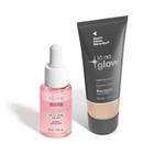 Combo Base Líquida Tô no Glow Cor 120N 30ml + Sérum Facial Levanta Tudo 30ml