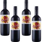Combo c/4 Vinho Doce Rosado Licoroso Original Precioso 750 ml
