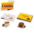 Combo - Caixa Alfajores de Chocolate Branco + de Chocolate Havanna 6 Unidades