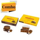 Combo - Caixa Alfajores de Chocolate Havanna 12 Unidades + de Mistos 6 Unidades