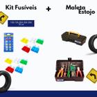 Combo Caixa de Ferramenta + Kit Fusíveis Para Automóvel