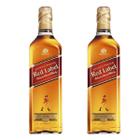 Combo Com 2 Whisky Original Red Label 1 Litro - Johnnie Walker Red Labe