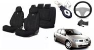 Combo Conforto Premium Megane 1997-2012 + Volante + Chaveiro Tecido