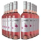 Combo De 10 Garrafas Vinho Rosé 750 Ml - Sinzero - Chile