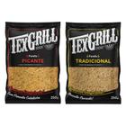 Combo de Churrasco Farofa Pronta Tradicional + Farofa Picante Texgrill 250g