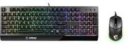 Combo de teclado e mouse MSI Vigor GK30 5000 DPI RGB