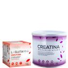 Combo Definição E Ganho De Massa Creatina E L -glutamina