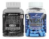 Combo Dia Noite Thermo Abdomen Black + Night Abdomen Bodyaction