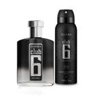 Combo Eudora Club 6 Intenso: Desodorante Colônia 95ml + Desodorante Antitranspirante 125ml/75g - DSC